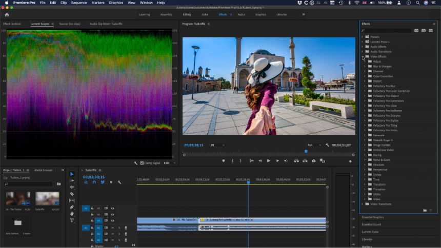 программа Adobe Premiere Pro